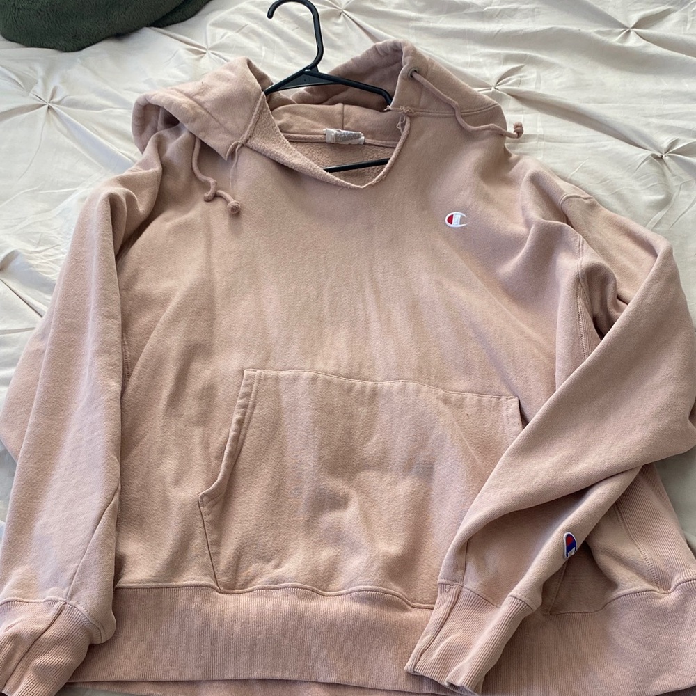 Champion Blush Pink Pullover Hoodie